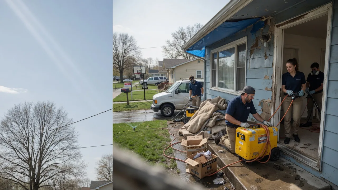 Basement Flood Cleanup in Llano, TX near me